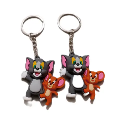 Pack of 2 -Tom and Jerry key chain set