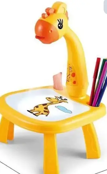 24 pattern toy Kids Giraffe projector painting & drawing Table set