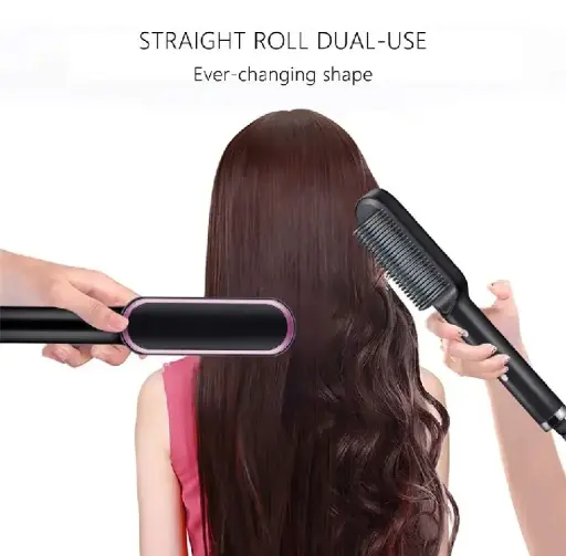 2 in 1 electric hair straightener